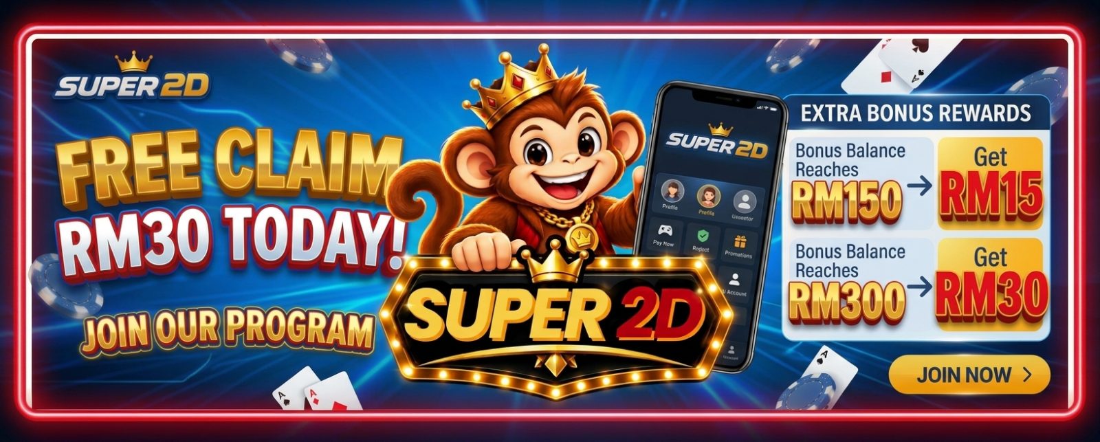 For Register Bonus RM30